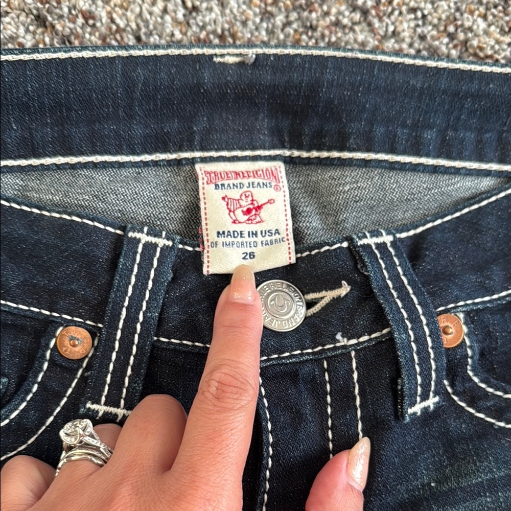 True Religion Women's Indigo Jeans